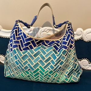 Cole Haan Embroidered Hobo Bag